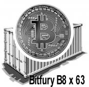 Контейнер-ферма для майнинга на 63 ASIC Bitfury B8