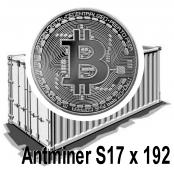 Контейнер-ферма для майнинга на 192 ASIC Antminer S17