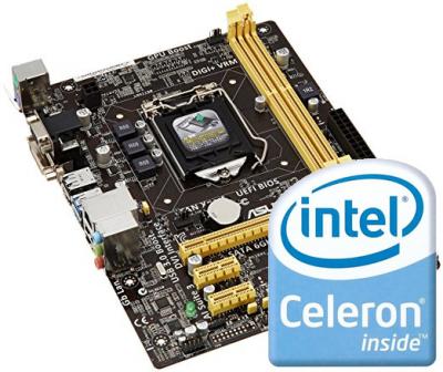 Системный блок на базе процессора Intel Celeron